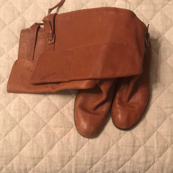 j crew brown leather boots - Picture 2 of 4